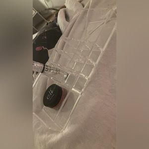 Makeup Organizer and Lipgloss and Blush